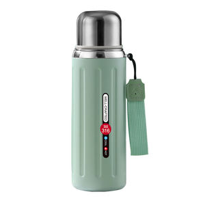 Bouteille d'eau isotherme portable <span class=keywords><strong>en</strong></span> acier inoxydable 316 grande capacité, design moderne, pour étudiante, cadeau d'affaires, modèle tendance - Product Image 1