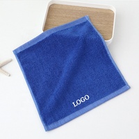 Hot Sale Custom Embroidery Logo Cotton Towels Soft Towel Nail Beauty Hair Salon Spa Gift Hairdresser Face Hand Professional