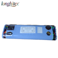Longhitex 145GSM 58 "kulit persik jubah tahan kerut 100% poliester harga pabrik seragam Thobe dari produsen