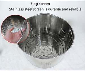 เตาแก๊สสำหรับทำอาหาร ข้าวต้ม บะหมี่ ซุป อุปกรณ์ต้มและแช่ หม้อต้มน้ำร้อน หม้อซุปขนาดใหญ่ - Product Image 4