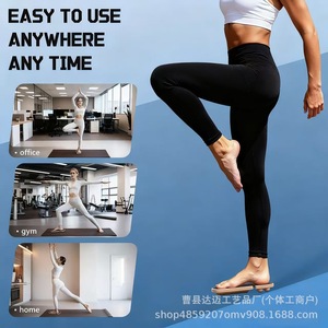 Estirador de pies de madera, tabla de equilibrio para yoga y ballet, equipo de ejercicio antideslizante para corrección de pies y modelado corporal - Product Image 4