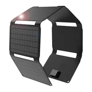 Katlanabilir Solar şarj aleti dizüstü bilgisayar için 40w GÜNEŞ PANELI taşınabilir cep şarj cihazı telefon cep telefonu güç Solar şarj cihazı