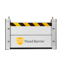 Barrière anti-inondation, barrière contre les inondations, barrière de protection contre les inondations, barrière anti-inondation en aluminium amovible pour la maison