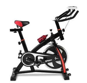 Home gym with screen portable fitness leg exercise foot pedal exerciser cycle exercise bike with flywheel