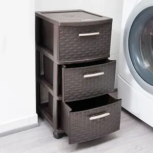 Cajonera de plastico organizador 3 cajones Ratan MQ - Product Image 6