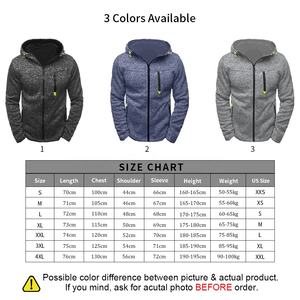 Фирменная мужская толстовка с длинным рукавом, худи для тренировок и бодибилдинга, Мужская Легкая тренировочная толстовка на молнии, жаккардовая Толстовка для спортзала - Product Image 2