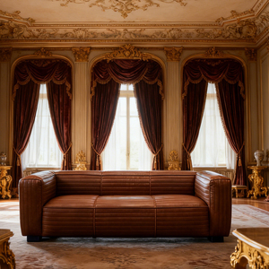 Ghế <span class=keywords><strong>sofa</strong></span> câu lạc bộ biệt thự phong cách công nghiệp hiện đại sang trọng, tùy chỉnh, ghế <span class=keywords><strong>sofa</strong></span> da bò cổ điển - Product Image 2