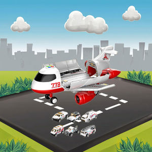 Ensemble de jouets d'avion pour enfants-<span class=keywords><strong>Ambulance</strong></span> Aircraft Play Set avec 6 camions de sauvetage - Product Image 6