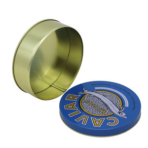 丸キャビアパッキング缶真空ブリキボックス - Product Image 6