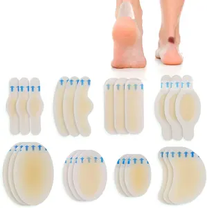 44*69mm Foot Protector Heel Protectors For Blisters Plaster Hydrocolloid Blister Patch Blister Bandages