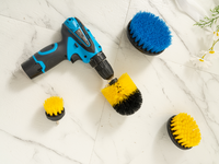 Meistverkauftes Multifunktionales Nylon-Reinigungswerkzeug-Set für Sofa und Auto mit Bürste für Elektrobohrer