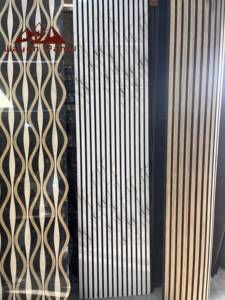 Paneles de Pared de Alta Calidad Wayon, Tablero Acústico de Fibra de Densidad Media con Tiras de Madera - Decoración Interior <span class=keywords><strong>para</strong></span> Paredes y Techos - Product Image 5