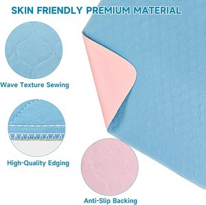 Cao cấp có thể giặt PEE <span class=keywords><strong>Pads</strong></span> có thể giặt underpads không thấm nước không kiểm soát giường Pad Puppy đào tạo <span class=keywords><strong>Pads</strong></span> - Product Image 2