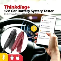 Nouveau testeur de batterie de véhicule ThinkEasy V2 Bluetooth App 12V 2000CCA, test du circuit de charge du véhicule, outils de diagnostic automobile