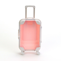 Boîte à cils vide personnalisée en plastique, mini-valise, petit emballage pour cils, étui pour cils