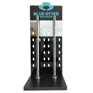 定制12对零售pose柜台顶级太阳镜 & 眼镜亚克力展示架