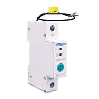 Disjoncteur intelligent WiFi 63A sur rail DIN, interrupteur intelligent, télécommande par application Ewelink pour maison intelligente, 18 mm 63A sans fonction de mesure