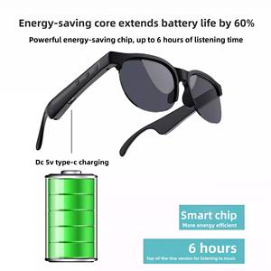 Gafas Inteligentes GNLing HY02 con Traducción Global por IA para Gafas de Sol, Anti-UV, para Ciclismo, Escuchar Música, Audiolibros, Llamadas, con Botón de Activación - Product Image 2