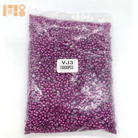 DIY1.5/ 2/2.5/3/4/5/6/7/8mm Demi-perles plates à dos plat Demi-perles en forme de poire