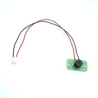Kabel Harness Modul PCB Buzzer Aktif, Kabel Konektor Plastik Putih 2Pin untuk AC, Papan Alarm Peralatan Rumah Tangga