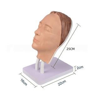 Cabeza de Maniquí Femenina de Silicona, Cabeza de Maniquí Multiusos para Estética, Entrenamiento de Inyecciones Faciales - Product Image 2