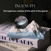 Diffuseur d'huiles essentielles en plâtre en forme de boule de cristal galactique, lampe de nuit aromathérapeutique, cadeau créatif pour la fête des mères
