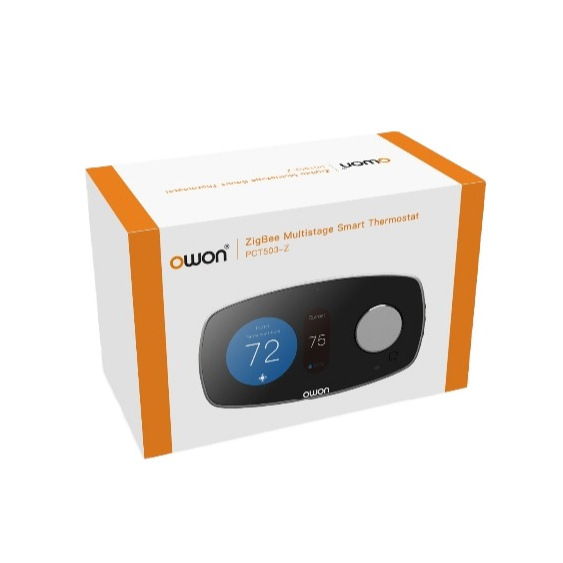 US TUYA Square Energy Saving Wireless Programmable Thermostat 24Vac HVAC WiFi Smart Thermostat
