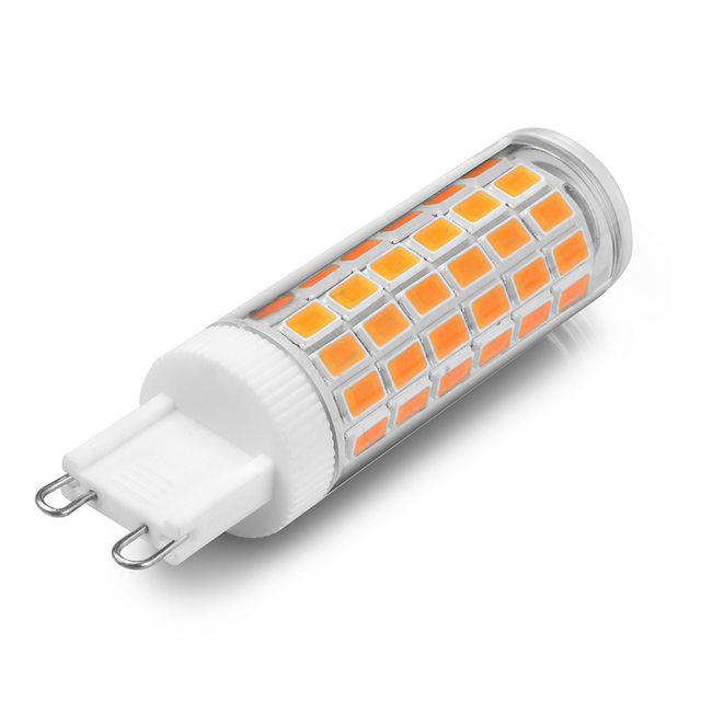 G9 LED Bulb 7.5W SMD5730, No Flicker, AC 85-265V, Replaces 60W/80W Halogen for Chandelier, Pendant, Cabinet Lighting
