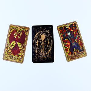 سطح تارو ساحرة من Leonard بطباعة احترافية بطاقات التارو البلاستيكية للسحرة مع صندوق غطاء أنيق ميزة محمولة - Product Image 5