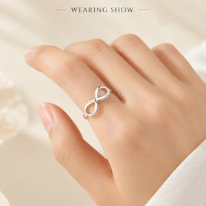Anello Creativo a Forma di Otto, Anello Minimalista alla Moda - Product Image 2
