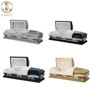 Cercueil en acier de calibre 18 bleu héritage, cercueil en métal, fournitures funéraires de qualité supérieure - Product Image 6