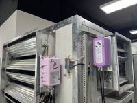 Actionneur d'amortisseur antidéflagrant IECEx ATEx à retour rapide par ressort ExS6061SF-15DFK-1/24V
