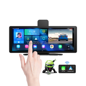 Écran intelligent Carplay 10,26 pouces Android 14, Carplay sans fil, Android <span class=keywords><strong>Auto</strong></span>, navigation GPS BT, enregistrement double objectif, lecteur multimédia - Product Image 1