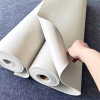 Sous-couche de sol de sécurité en feutre insonorisant en acrylique et aluminium blanc antidérapant de qualité supérieure, réduction du bruit de 60 %, chambre à coucher, bureau