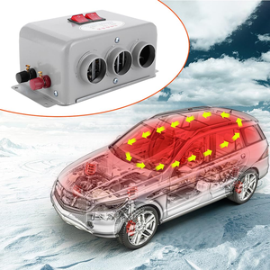 <b>Portable</b> 800W <b>Electric</b> Heating Fan 12V 24V Car <b>Heater</b> Windshield Defogging Demister Defroster for Cars Trucks Boats - Product Image 5