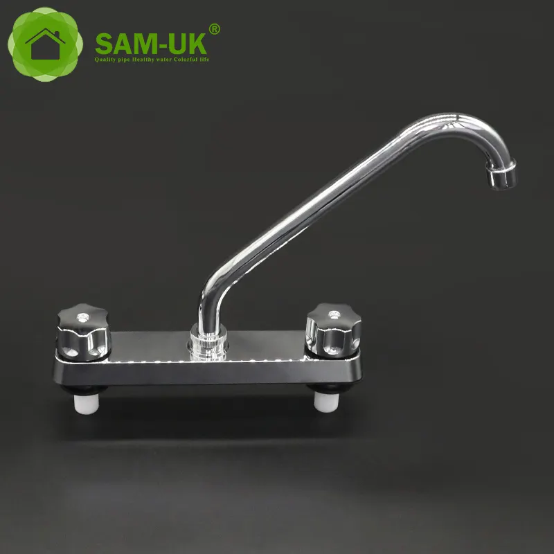 Grifo giratorio en frío y caliente para lavado de agua, purificador de bebidas con filtro de laboratorio de 3 vías, grifos modernos de diseño