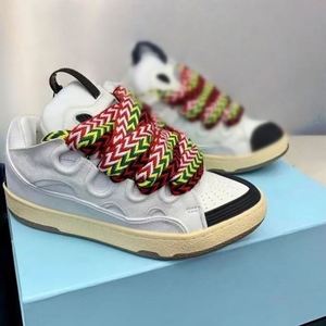 Lanvine Curb Designer <b>Sneakers</b> Men and Women Comfortable Lace-Up Breathable Sport Shoes Slip Resistant Lvs Walking Running Shoes - Product Image 1