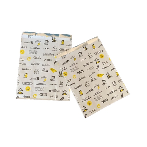 Black Chicken Bag Aluminum Coated Paper Bags For Fries Black Chicken Bag Aluminum Coated Paper Bags For Fries
