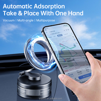 2025 à la mode dernier sans pâte pliable 360 rotatif voiture tableau de bord support pour téléphone vide fort support de voiture magnétique