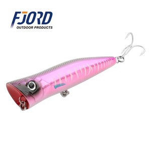 FJORD, gran oferta, señuelo Popper 57g 140mm, Señuelos de Pesca flotantes de agua salada, señuelo de atún Strike Poppers - Product Image 3