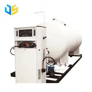 5cbm 2 Filling Scales LPG Tank Storage Container Bottling Plant Filling Stations with Dispenser