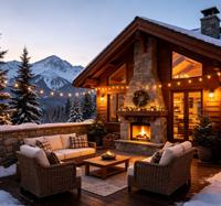 FULLSUMMER Alpine Chalet Hotel OneStop Design Kustomisasi Seluruh Rumah Layanan Desain Interior Rumah