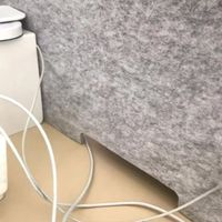 Panneaux muraux acoustiques élégants de 12 mm pour la décoration de la maison et des hôtels, panneaux acoustiques en feutre PET, panneaux muraux absorbants du son et décoratifs