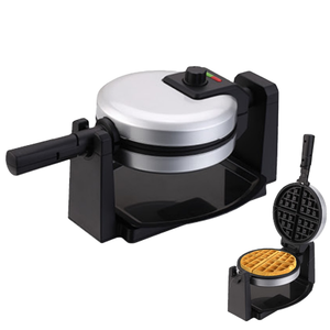 Aifa <span class=keywords><strong>Mini</strong></span> <span class=keywords><strong>lego</strong></span> Rouge Nouveauté Électrique 3 Trois Double Offre Spéciale Rouge Nouveau Gaufrier Rond - Product Image 5