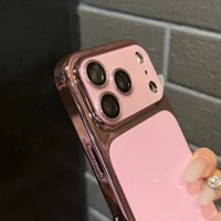 Coque de téléphone magnétique N52 en TPU+PC à chargement instantané, transformable en 18promax, avec protection d'objectif pour iPhone 17 16 15 14 13 Pro Max