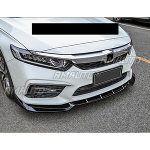 <b>Car</b> Front Bumper Lip <b>Diffuser</b> Spoiler Glossy Black Modification Part for Honda INSPIRE 2019-2021 Bumper Protector <b>Car</b> Accessorie - Product Image 5