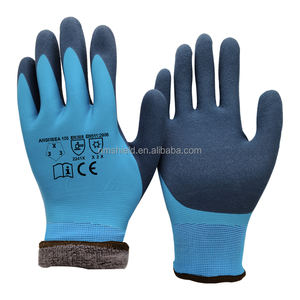 Gants de travail de sécurité NMSHIELD EN388 anti-froid, imperméables, en nylon 15G, double revêtement en latex - Product Image 1