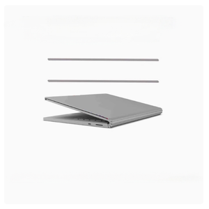 Tira Antideslizante de Silicona para Micro-soft <span class=keywords><strong>Surface</strong></span> <span class=keywords><strong>Laptop</strong></span> <span class=keywords><strong>Studio</strong></span>, Tira Adhesiva de una Sola Cara para la Parte Inferior de la Carcasa de 14.4 Pulgadas, Plateada y Negra - Product Image 3