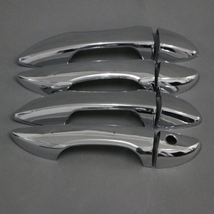 Body Kits Door Handle Inserts Car Chrome Handle <b>Cover</b> for toyota corolla 2014 - Product Image 3
