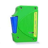 Nettoyeur de fibre optique de haute qualité, nettoyeur en un clic, SC FC ST LC, boîte de nettoyage de fibre optique, boîte de nettoyage optique avec plus de 550 utilisations